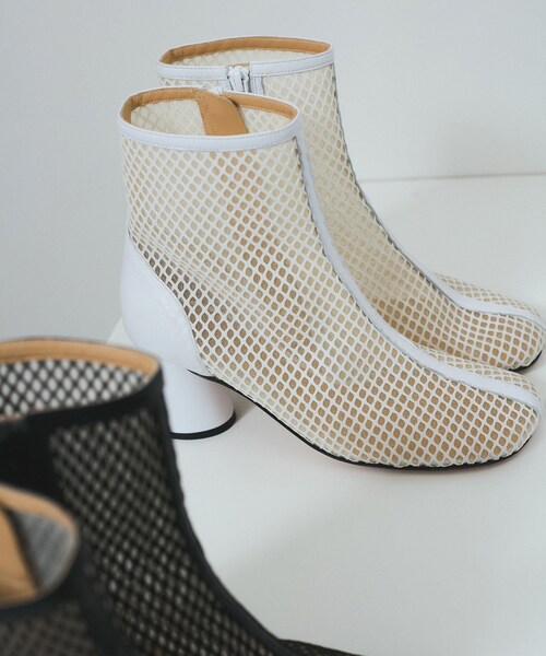 ADAM ET ROPE'(アダムエロペ)の「【PELLICO SUNNY(ペリーコ サニー)】メッシュブーツ(ブーツ・レディース・ブラック/ホワイト系・36/37/38)」の20枚目の写真