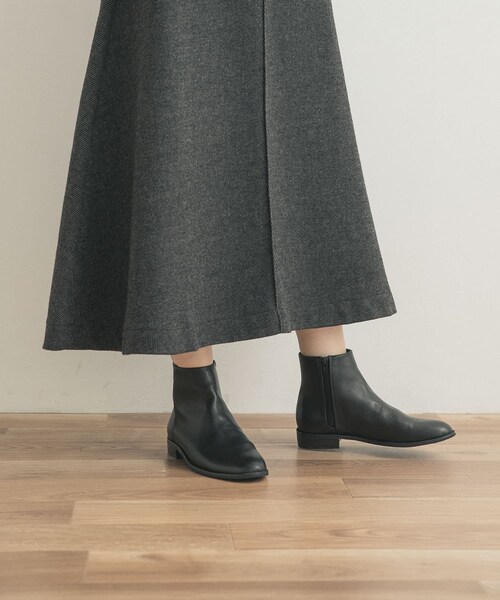 URBAN RESEARCH DOORS（アーバンリサーチドアーズ）の「レザーブーツ（ブーツ・レディース・BLACK・36/37/38）」の8枚目の写真