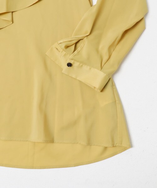 URBAN RESEARCH ROSSO（アーバンリサーチロッソ）の「フリルカラーシャツブラウス（シャツ/ブラウス・レディース・WHITE/YELLOW/BLACK・Free）」の22枚目の写真
