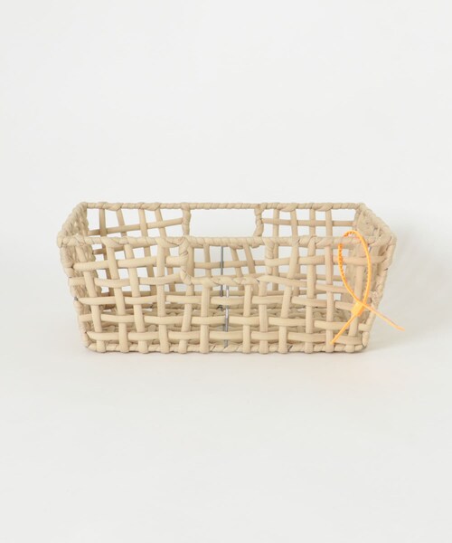 URBAN RESEARCH DOORS(アーバンリサーチドアーズ)の「BRID ROUGH KNIT BASKET WIDE S(収納グッズ・メンズ・GY/BE・S)」の22枚目の写真