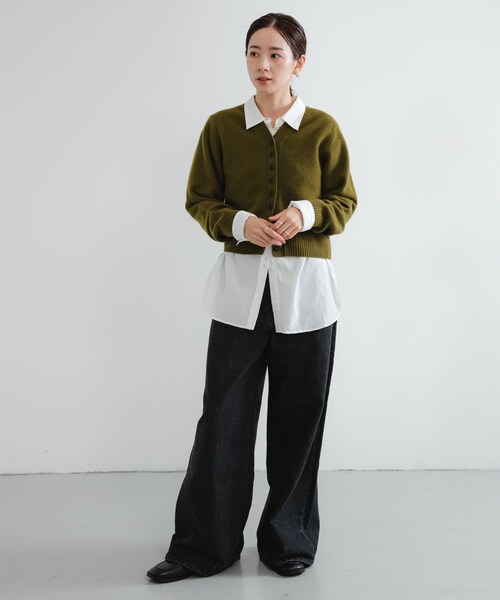 URBAN RESEARCH（アーバンリサーチ）の「『別注』Lee101×URBAN RESEARCH　 BAGGYPANTS（デニムパンツ・レディース・淡BLACK/BLACK・XS/S/M/L）」の7枚目の写真
