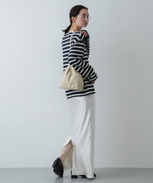 SENSE OF PLACE by URBAN RESEARCH（センスオブプレイスバイアーバンリサーチ）の「マチツキキンチャクバッグ（ハンドバッグ・レディース・BROWN/BEIGE/L.PINK・One）」の18枚目の写真