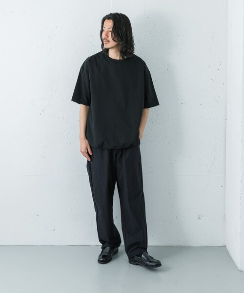URBAN RESEARCH（アーバンリサーチ）の「『洗濯可/防シワ/撥水』COOL DOTS SHORT-SLEEVE T-SHIRTS（Tシャツ/カットソー・メンズ・BLACK/CHARCOAL/NAVY・M/L）」の10枚目の写真