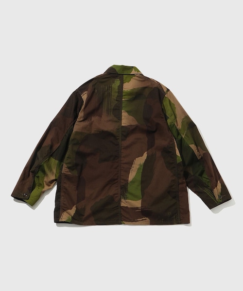 ADAM ET ROPE'（アダムエロペ）の「【blurhms/ブラームス】Brush Storoke Camo Coverall（カバーオール・メンズ・グリーン系・3/4）」の13枚目の写真