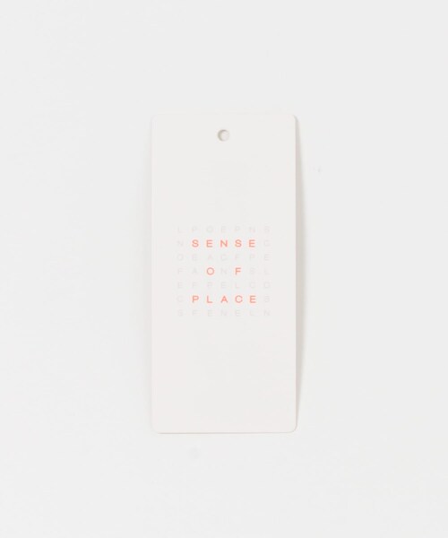 SENSE OF PLACE by URBAN RESEARCH(センスオブプレイスバイアーバンリサーチ)の「ポロシャツルーズカットトップ(ポロシャツ・レディース・BLACK/OATMEAL・one)」の13枚目の写真