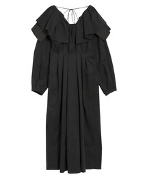 ELENDEEK | PLEATS＆FLARE LS OP(ワンピース)