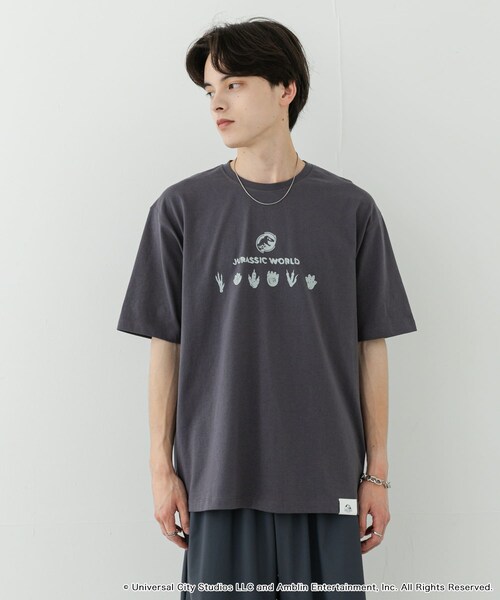 SENSE OF PLACE by URBAN RESEARCH(センスオブプレイスバイアーバンリサーチ)の「『別注』Jurassic World×SENSE OF PLACE T-SHIRTS/B(Tシャツ/カットソー・メンズ・WHITE/CHARCOAL/RED・M/L)」の20枚目の写真