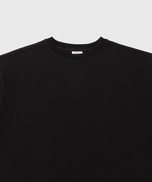 ADAM ET ROPE'(アダムエロペ)の「【Brooks Brothers/ブルックスブラザーズ】HW WOVEN LABEL SS TEE(Tシャツ/カットソー・メンズ・ブラック/ホワイト・L)」の4枚目の写真
