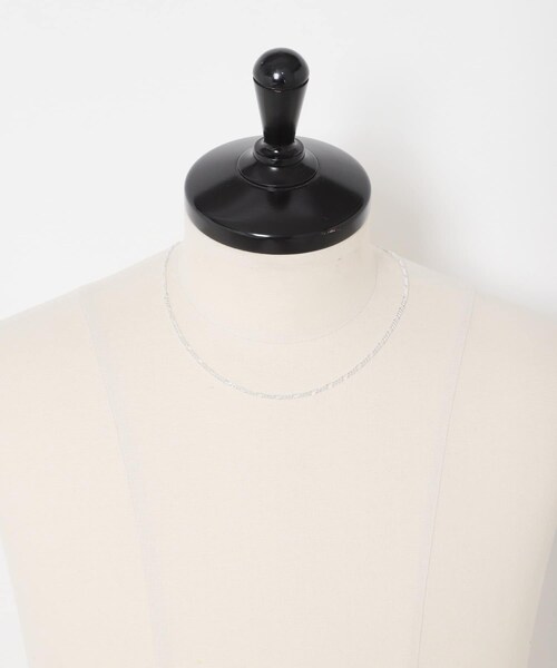 URBAN RESEARCH（アーバンリサーチ）の「XOLO　Figaro Link Necklace（ネックレス・メンズ・SILVER・50）」の4枚目の写真