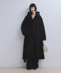 【WEB限定】ベルテッドオーバーサイズロングコート