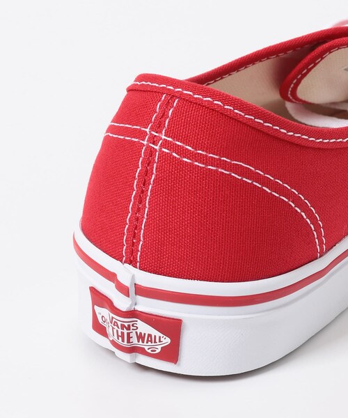 URBAN RESEARCH DOORS（アーバンリサーチドアーズ）の「VANS　Ua Authentic（スニーカー・レディース・Black/Red・5.5/6/6.5）」の12枚目の写真