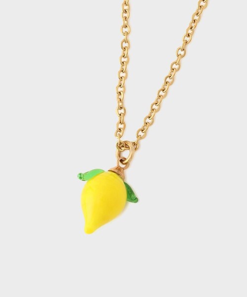 ROPE'（ロペ）の「【Ninfa Handmade（ニンファハンドメイド）】Simple Chain Necklace｜ネックレス（ネックレス・レディース・レッド/イエロー・F）」の4枚目の写真