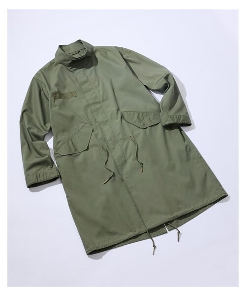 nissen（ニッセン）の「はっ水オーバーサイズモッズコート（モッズコート・メンズ・カーキ/ベージュ・M/L/LL/3L/4L/5L/6L/8L/10L）」の16枚目の写真