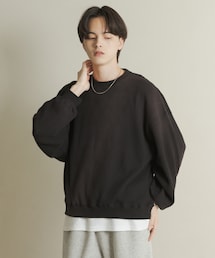 SENSE OF PLACE by URBAN RESEARCH | フェードワッフルバルーンスウェット(スウェット)