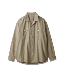 nissen | 【INPEEBS】オープンカラーダンガリーシャツ(シャツ/ブラウス)