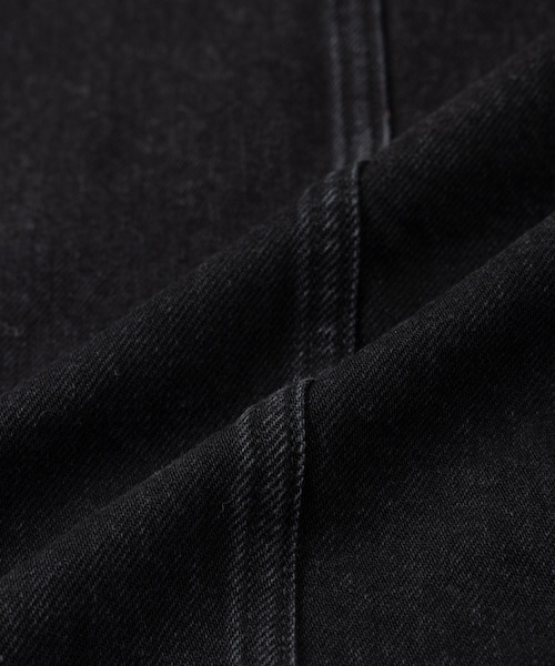 Saturdays NYC（サタデーズ ニューヨークシティ ）の「Antoine Coverall Jacket（デニムジャケット・レディース・ブラック/ブルー・L/M/S/XL）」の17枚目の写真