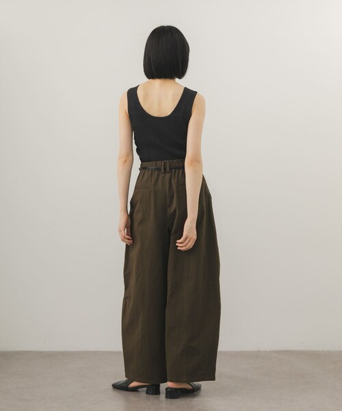 KBF（ケイビーエフ）の「2WAYリブニットタンクトップ（タンクトップ・レディース・IVORY/CHARCOAL/BROWN・One）」の19枚目の写真