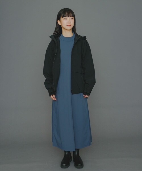 SENSE OF PLACE by URBAN RESEARCH(センスオブプレイスバイアーバンリサーチ)の「『ユニセックス』Uiscel 4WAYストレッチマウンテンパーカ(マウンテンパーカー・レディース・OLIVE/BLACK・M/L)」の9枚目の写真