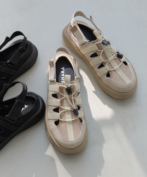 VIS（ビス）の「【SHAKA】TREK CAMPER GES（サンダル・レディース・ブラック/キナリ系・23.0/24.0）」の11枚目の写真