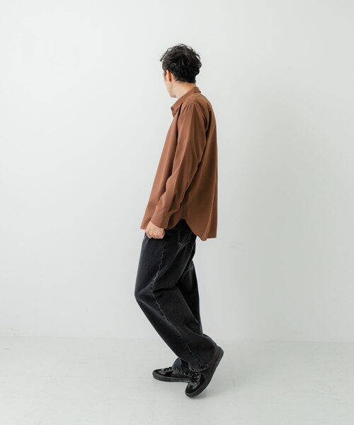 URBAN RESEARCH（アーバンリサーチ）の「Typewriter Washed Shirts（シャツ/ブラウス・メンズ・OFF/BEIGE/BROWN/NAVY・M/L）」の17枚目の写真
