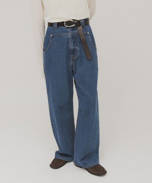 KBF（ケイビーエフ）の「バックルデザインレザーベルト（ベルト・レディース・D.BROWN/BLACK・One）」の22枚目の写真