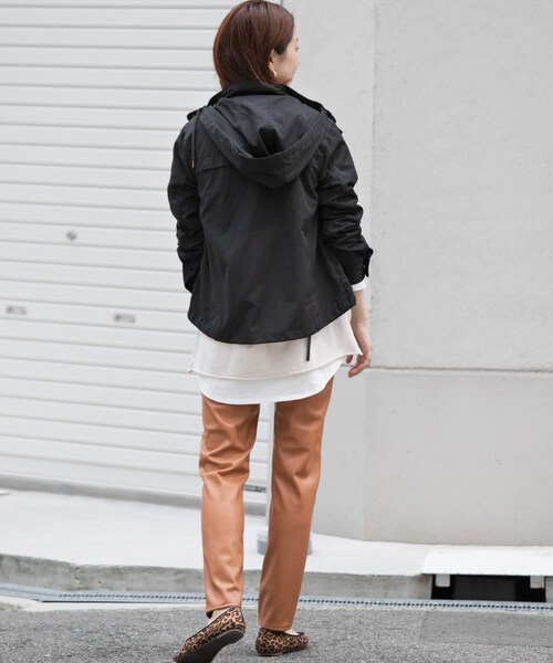 URBAN RESEARCH Sonny Label（アーバンリサーチサニーレーベル）の「マウンテンパーカー（マウンテンパーカー・レディース・カーキ/ブラック/ベージュ/ネイビー・34/36/38/40）」の10枚目の写真