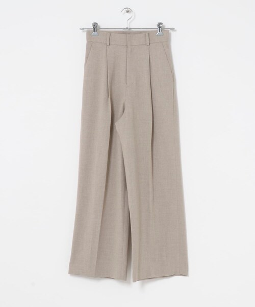 URBAN RESEARCH ROSSO（アーバンリサーチロッソ）の「防シワハイウエストワイドスラックス（その他パンツ・レディース・BLACK/MOCHA・TALL/34/38/36）」の13枚目の写真