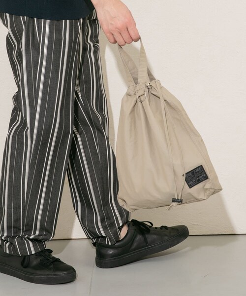 RODE SKO（ロデスコ）の「『ユニセックス』ミニロクヨンギャザーショルダートート（ショルダーバッグ・メンズ・KHAKI/BLACK/GREIGE・one）」の20枚目の写真