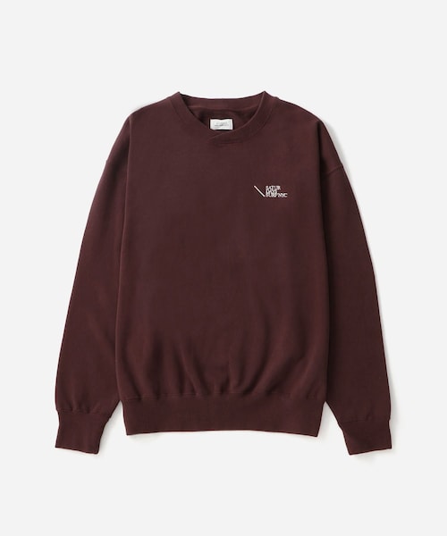 Saturdays NYC（サタデーズ ニューヨークシティ ）の「Bowery Loofah Collar Sweatshirt（スウェット・レディース・オフホワイト/ネイビー/ワイン・L/M/S/XL/XS/XXL）」の16枚目の写真