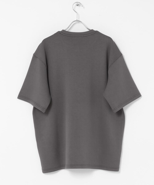 SENSE OF PLACE by URBAN RESEARCH（センスオブプレイスバイアーバンリサーチ）の「『一部WEB限定カラー』ダンボールポンチショートスリーブTシャツ（Tシャツ/カットソー・メンズ・WHITE/BLACK/CHARCOAL/GREIGE/GREEN/BROWN/YELLOW・M/L）」の21枚目の写真