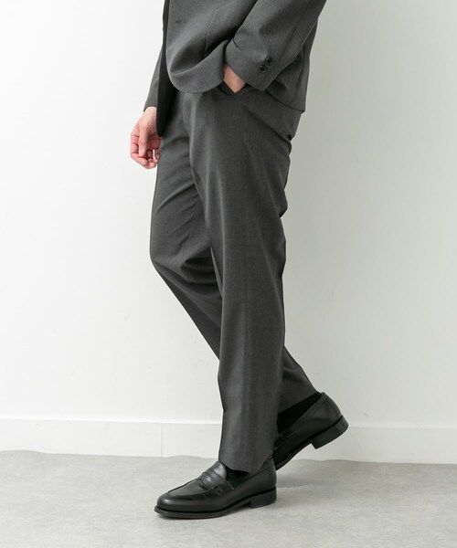 URBAN RESEARCH DOORS(アーバンリサーチドアーズ)の「LIFE STYLE TAILOR リネンライクコンフォータブルパンツ(スラックス・メンズ・BLUE NAVY/GRAY/OLV BROWN・S/M/L/XL)」の17枚目の写真