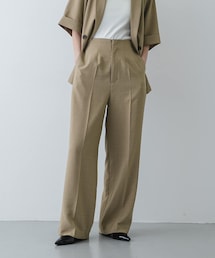 SENSE OF PLACE by URBAN RESEARCH | 『一部WEB限定』『UR TECH DRYLUXE』リネンライクワイドパンツ(その他パンツ)