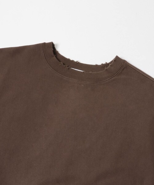 THE GOODLAND MARKET（ザグッドランドマーケット）の「KEIMEN　Work sweat（スウェット・メンズ・White/Black/Brown・M/L）」の17枚目の写真