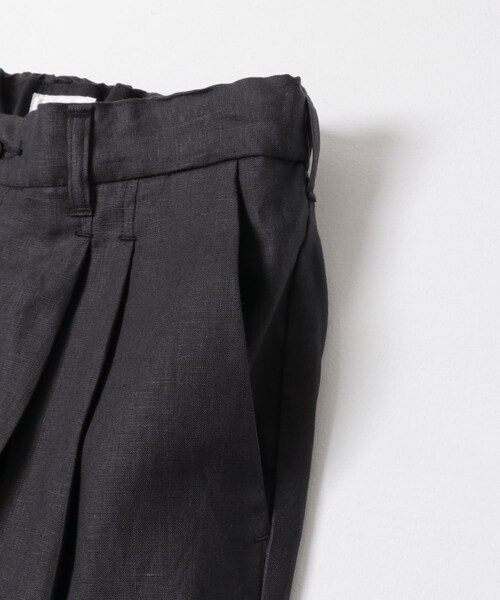 URBAN RESEARCH DOORS(アーバンリサーチドアーズ)の「STILL BY HAND リネンタックテーパードパンツ(その他パンツ・メンズ・TAUPE/CHARCOAL/DARK NAVY・44/46/48)」の10枚目の写真