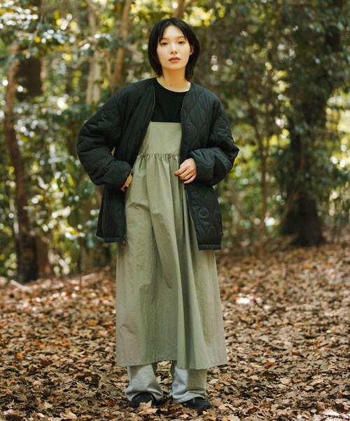 EKAL（エカル）の「『UR TECH』ナイロンタッサーブルゾン（その他アウター・メンズ・ストーンベージュ/グラファイト/レイクウッド・M/L）」の11枚目の写真