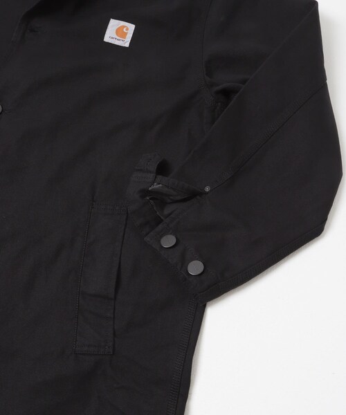 URBAN RESEARCH Sonny Label（アーバンリサーチサニーレーベル）の「carhartt　WEBSTER COAT（ステンカラーコート・メンズ・Black・S/M）」の14枚目の写真