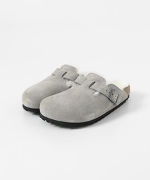 BIRKENSTOCK　Boston Shearling Stone-narrow