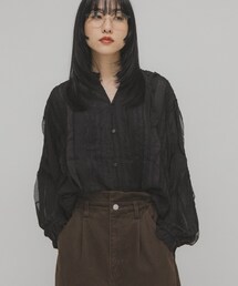 KBF | プチフリルブラウス(シャツ/ブラウス)