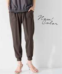 nissen | 爽快ジョガーパンツ（ゆったりヒップ）（接触冷感・イージーケア・UVカット・ストレッチ）＜大きいサイズ有＞(パンツ)