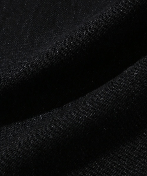 ADAM ET ROPE'（アダムエロペ）の「【cantate for WILD LIFE TAILOR】EX CUT-OFF Denim Tapered Trousers（デニムパンツ・メンズ・ブラック・28/30/32/34）」の17枚目の写真