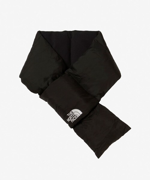 URBAN RESEARCH Sonny Label（アーバンリサーチサニーレーベル）の「THE NORTH FACE　Nuptse Muffler（マフラー・メンズ・ブラック/アスファルトグレー/フォレストフロア・one）」の5枚目の写真