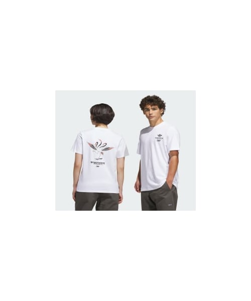 adidas(アディダス)の「SKATEBOARDING x TEMPLE OF SKATE CRANE TEE(トップス・メンズ・ホワイト/ブラック・2XS/XS/M/XL/2XL/4XL/6XL/J/3XS/J/2XS/J/XS/J/S/J/M/J/L/J/XL/J/2XL/J/3XL/J/4XL/J/5XL)」の3枚目の写真