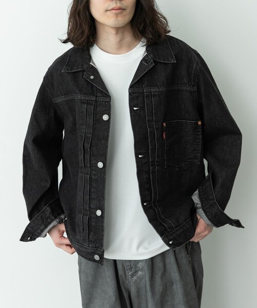 URBAN RESEARCH Sonny Label（アーバンリサーチサニーレーベル）の「LEVI’S　TYPE1 TRUCKER（デニムジャケット・メンズ・SELVEDGE/BIG STEP・M/L）」の20枚目の写真