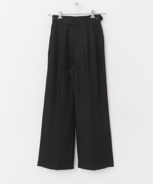 URBAN RESEARCH ROSSO（アーバンリサーチロッソ）の「ハイウエストツイードワイドパンツ（その他パンツ・レディース・BLACK/BEIGE/MINT・36/38）」の12枚目の写真