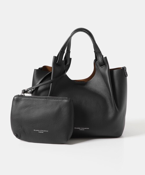 URBAN RESEARCH ROSSO（アーバンリサーチロッソ）の「DUA（ショルダーバッグ・レディース・LAMBNERO/NEROCUOIO・-）」の4枚目の写真