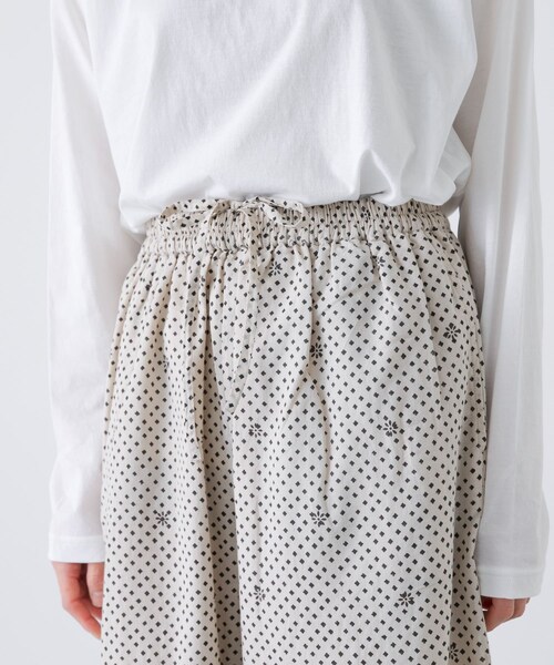 かぐれ（カグレ）の「maison de soil　BLOCK PRINT EASY PANTS（その他パンツ・レディース・LT BEIGE・2）」の14枚目の写真