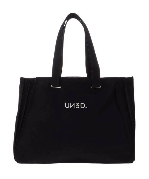 UN3D.（アンスリード）の「ORIGAMI PLEATS WIDE TOTE（ショルダーバッグ・レディース・ホワイト/ブラック/ターコイズ/ネイビー/パープル/カーキ・F）」の3枚目の写真