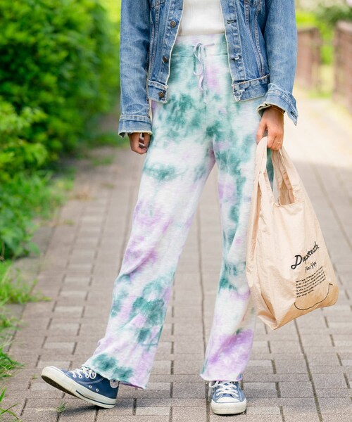 URBAN RESEARCH Sonny Label（アーバンリサーチサニーレーベル）の「Sayaka Shibuki Tie dye pants（その他パンツ・レディース・タイダイ/ベージュ・FREE）」の3枚目の写真