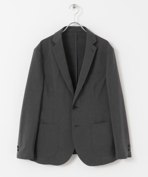URBAN RESEARCH DOORS(アーバンリサーチドアーズ)の「LIFE STYLE TAILOR リネンライクコンフォータブルジャケット(テーラードジャケット・メンズ・NAVY/GRAY/OLV BROWN・S/M/L/XL)」の12枚目の写真