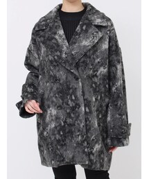 MURUA | ジャカードダブルミドルコート(その他アウター)